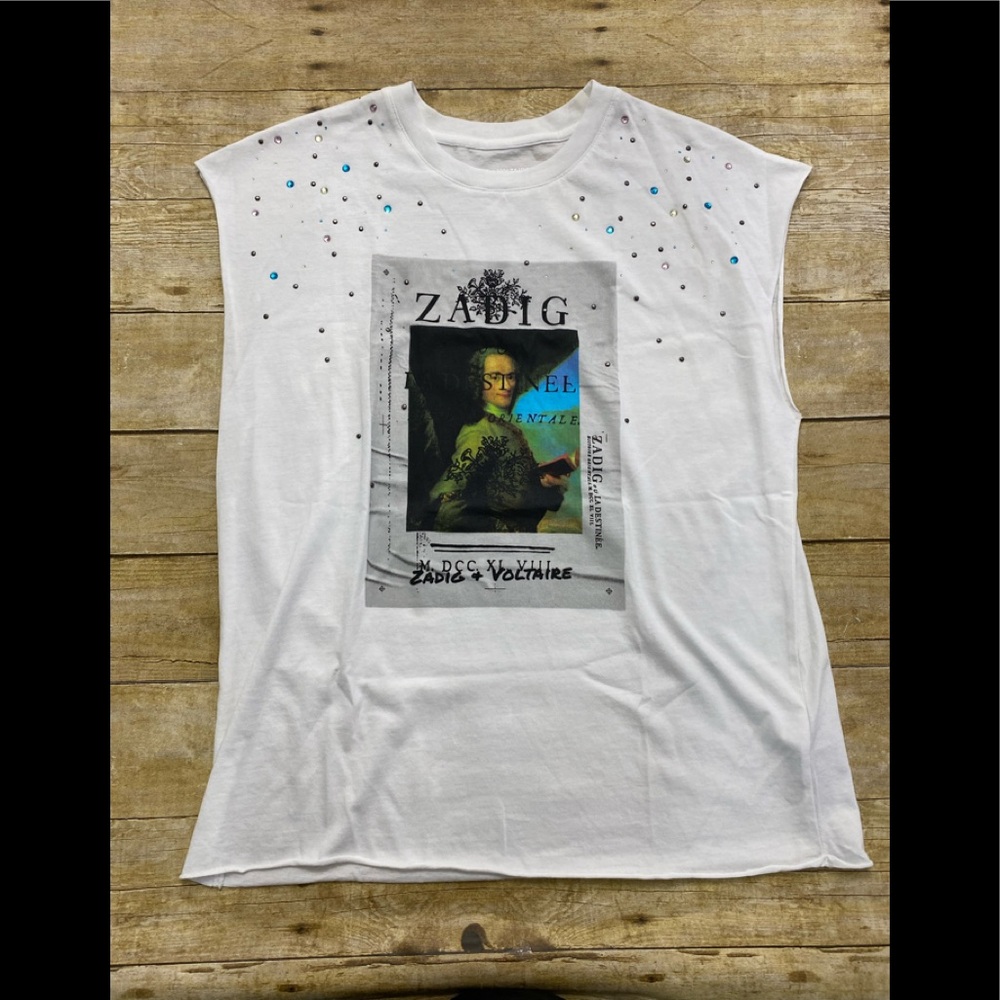 Zadig & Voltaire Cut Off Shirt
